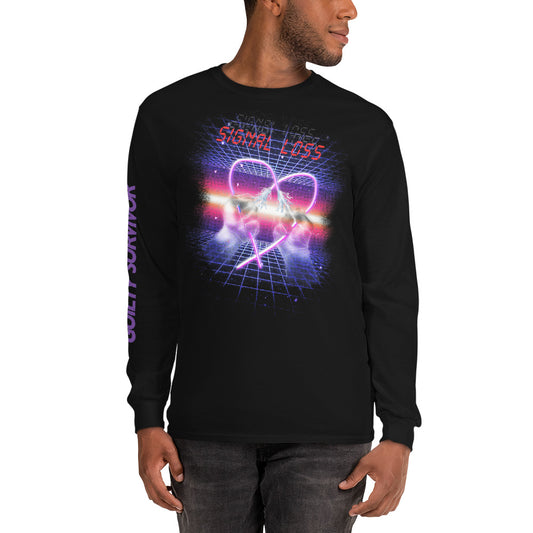 "Signal Loss" Long Sleeve Shirt w/ Side Print