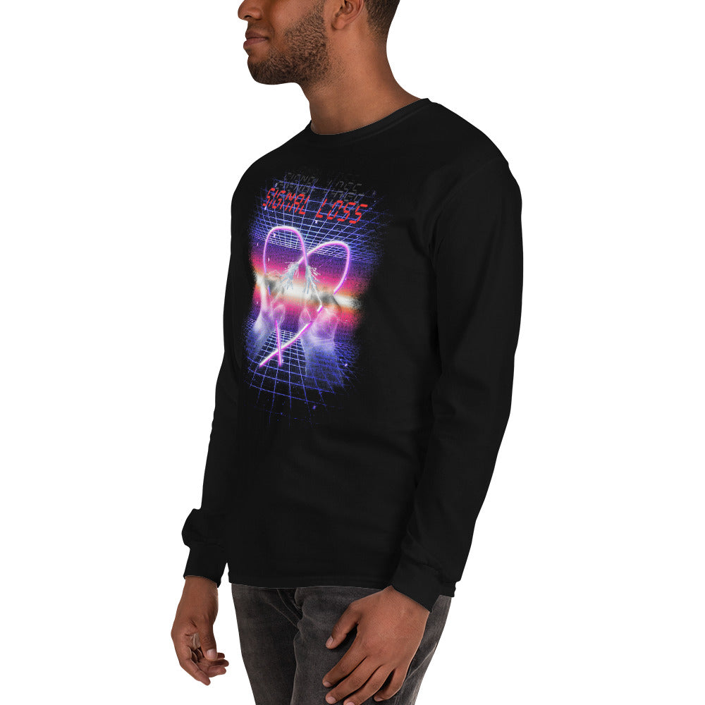 "Signal Loss" Long Sleeve Shirt w/ Side Print