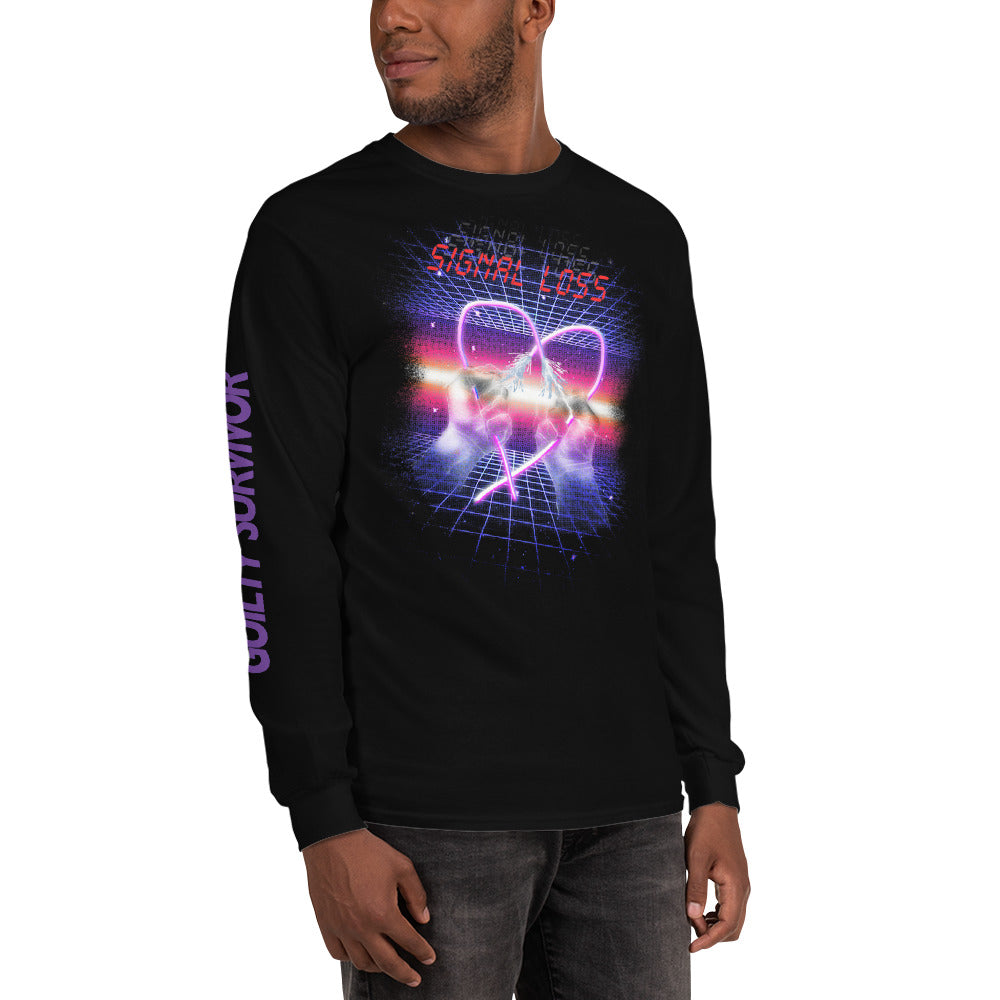 "Signal Loss" Long Sleeve Shirt w/ Side Print